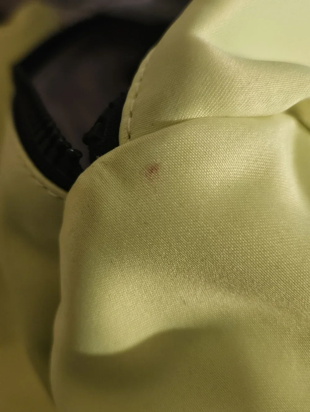 Michael Kors Olivia Neon Yellow Backpack with Black Stud Accents